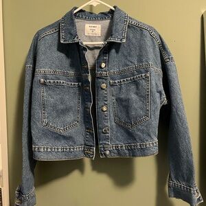 Old Navy Women's Denim Jacket with Button Detail
